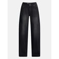 thumbnail image 6 of No Boundaries Ultra Baggy Jeans, 30.5", 32.5'', 34.5" Inseams, Women's and Women's Plus 00-4X, 6 of 6