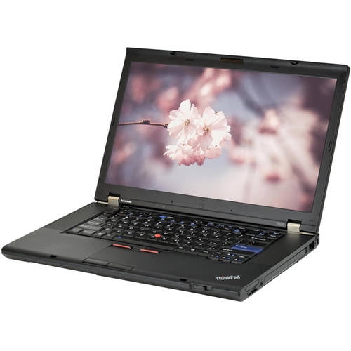Refurbished Lenovo ThinkPad T520 15.6" Laptop, Windows 10 Pro, Intel