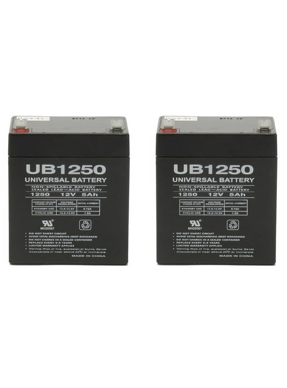Razor E100 E125 E150 Electric Scooter battery 12V 5AH - Not compatible with Power Core E100 - 2 Pack