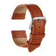 thumbnail image 1 of Correas de reloj de cuero genuino para hombre y mujer, repuesto de correa de reloj de pulsera de 18mm, 20mm, 22mm y 24mm, accesorios de reloj suaves, 1 of 4