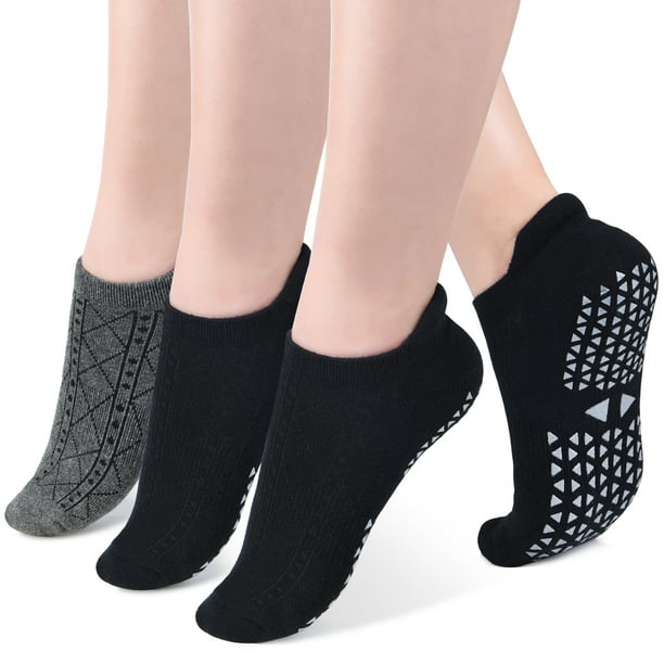 Vbiger Women Yoga Socks Pilates Socks With Grips -Non Slip Socks No ...