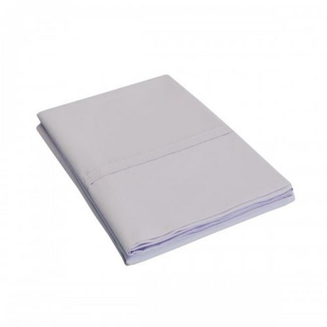 Luxor Treasures P300SDPC SLLI 300 Standard Pillow Cases, Percale Solid Patterned - Lilac