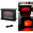 thumbnail image 3 of Mistaha Vintage Atmosphere LED Flame Lamp for Wall Fireplace Decor, Rectangular Shape, Plug-in Design, No Battery Included, 3 of 6