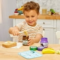 thumbnail image 5 of Little Tikes Creative Chef Peanut Butter & Jelly Kit with Make-It Mix Play Sand, 10 Accessories, Realistic Pretend Play Sandwich Maker, Boys, Girls, Ages 3+, 5 of 10