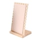thumbnail image 2 of Exhibidor de joyería de madera, bandeja independiente para joyería EstiloC-Beige, 2 of 9