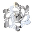 thumbnail image 1 of Espejo Reloj de pared Juego de pegatinas 3D Decoración para el hogar PS Póster Calcomanías Flor Paster Decoración Cocina Sala de estar de dibujo Methold JJ17919-00B, 1 of 6