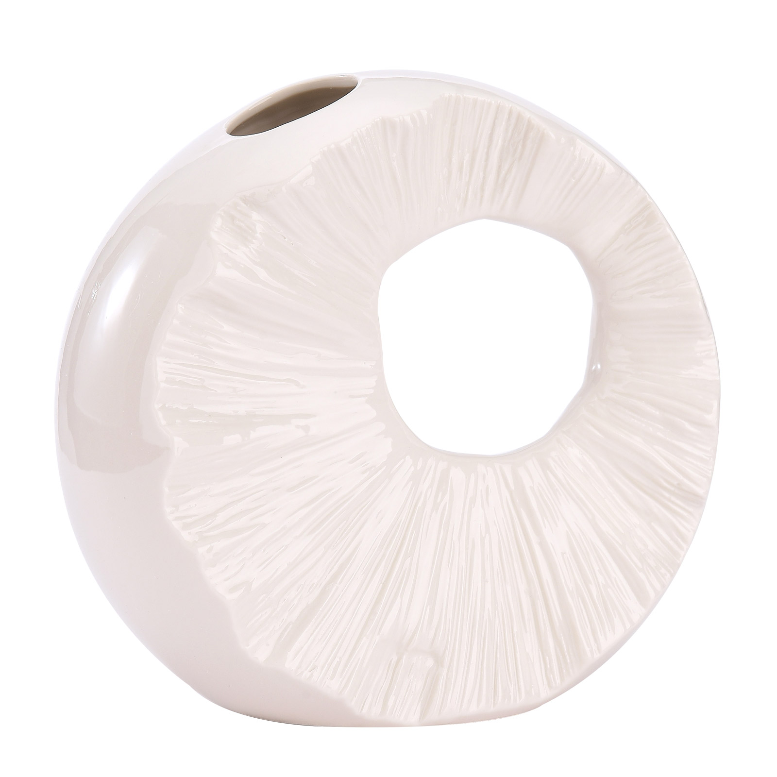 Ceramic Modern Vase Living Room Retro White Crafts Home Ceramic Vases