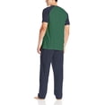 thumbnail image 2 of Hanes Men's Adult X-Temp Short Sleeve Cotton Raglan Shirt and Pants Pajamas Pjs Sleepwear Lounge Set, 2 of 6