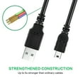 thumbnail image 5 of Aprelco 2M USB 2.0 USB Male Type A to Mini B 5pin Cable w/, 5 of 5