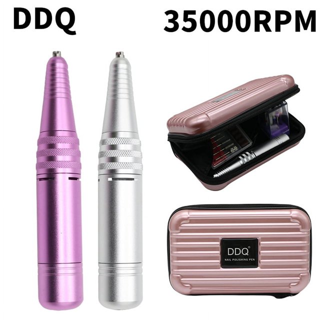 DDQ206 máquina eléctrica de manicura, taladro de uñas USB para esmalte de Gel acrílico, Lima eléctrica profesional, limas de uñas, herramienta de salón