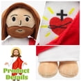 thumbnail image 3 of Peluche Yelakey, 33 cm, corazón de Jesús, para niños, 3 of 6