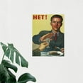 thumbnail image 3 of Vintage Political Propaganda No to Drinking Alcohol Soviet Union Communism USSR Sobriety Unframed Wall Art Print Poster Home Decor, 3 of 4