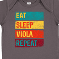 thumbnail image 4 of Inktastic Viola Player Funny Eat Sleep Viola Repeat Boys or Girls Baby Bodysuit, 4 of 5