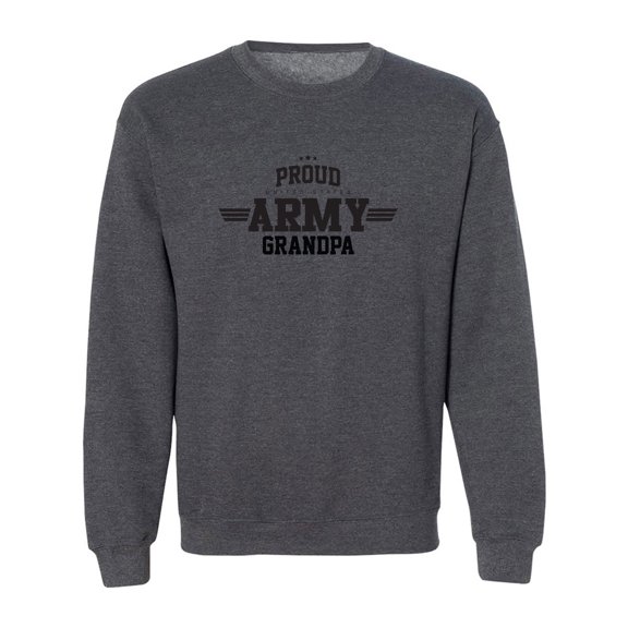 Proud United States Army GRANDPA Crewneck Sweatshirt