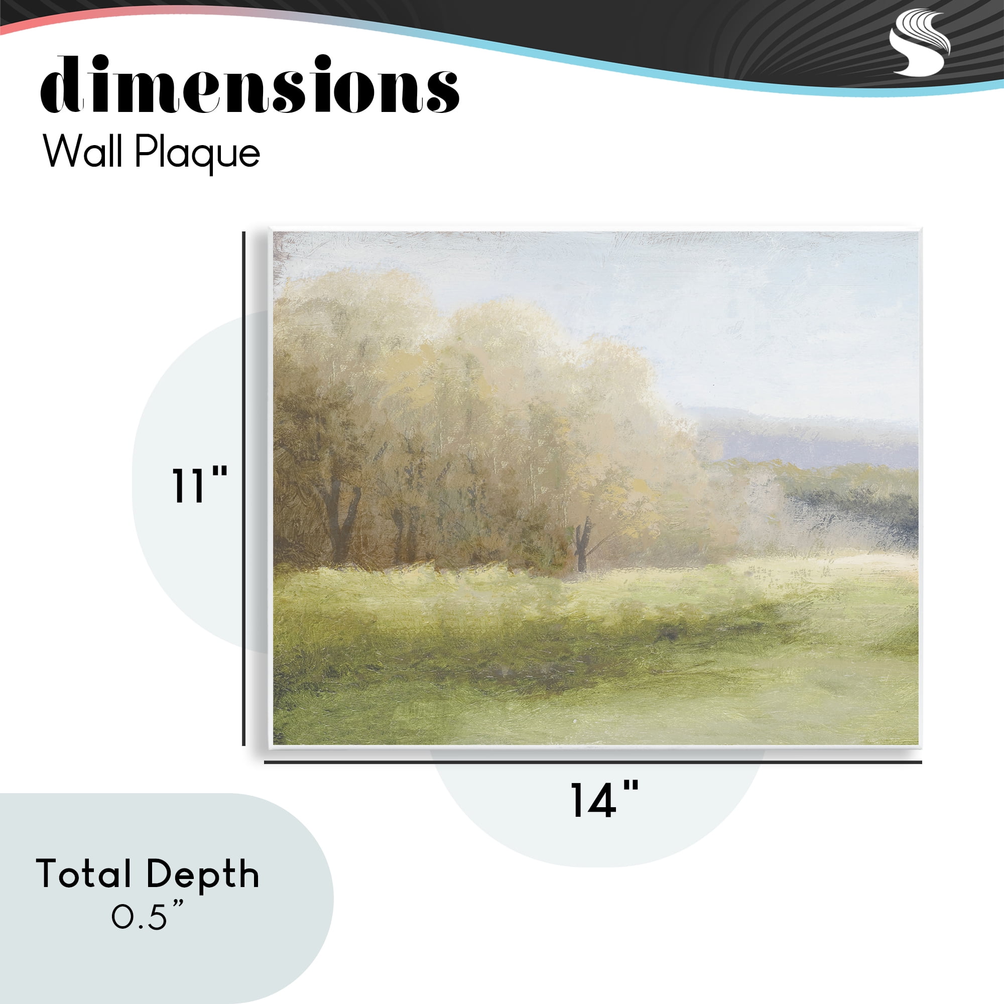 Stupell Industries Within a Familiar Place Landscape Wall Plaque Art, design by Michael Marcon