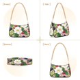 thumbnail image 7 of FORMRS Womens Shoulder Bag with Chain Strap Clutch Purse Cute Tote Handbag, Pink Raspberries, 7 of 7