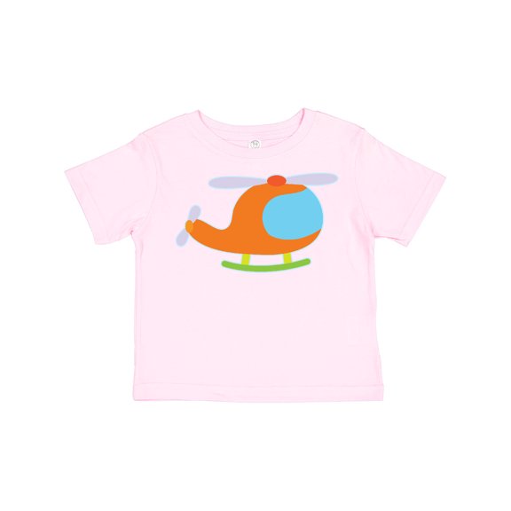 Inktastic Helicopter Cute Flying Boys or Girls Toddler T-Shirt