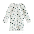 thumbnail image 2 of LYMAYTER Toddler One Piece Swimwear Baby Long Sleeve Boys Girls Cute Print Beach for Swimsuits 6M-8Y, 2 of 8