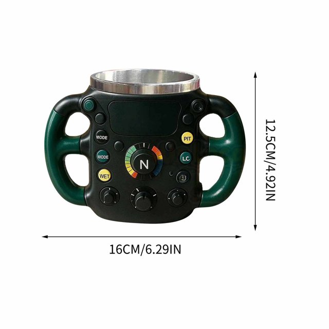 Automotive Steering Wheels M1y Drawer Box 8In Christmas Gift Paper Decoration Prop Stainless Steel Mug