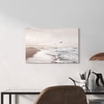 thumbnail image 3 of Ocean Beach Canvas Wall Art: Coastal Picture Seaside Sea Wave Print Decor Sunrise Seascape Artwork Relaxing Bedroom Living Room Home Office Painting Decoration, 3 of 6