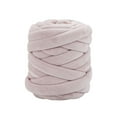 thumbnail image 3 of 0.55lbs Chunky Yarn Jumbo Tube Yarn for Arm Knitting Crocheting Finger Weave Camel Gray, 3 of 9