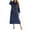 Navy, variant on Arlun Flannel Robes for Women Hooded Plush Full Zipper Front over the Knee Length Long Bathrobe Soft Comfortable Warm House Robe Loungewear Sleepwear with Pockets Pink XL