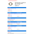 thumbnail image 2 of Exhaust Line Gasket - Compatible with 2005 - 2015 Nissan Armada 2006 2007 2008 2009 2010 2011 2012 2013 2014, 2 of 2