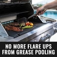 thumbnail image 2 of Grillaholics Non Stick Mesh Grill Mat (2-Pack) - The Perfect Grill Mats for Outdoor Grill, 2 of 7