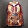 thumbnail image 4 of Fairy Tail Unisex Adult Hoodie Casual Hooded Sweatshirt Pullover Novelty 3D Printed Sweater Jacket S, 4 of 8