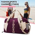 thumbnail image 4 of Bolsa De Ejercicios Bolsa de fitness para mujer Bolsa de hombro deportiva Oxford de gran capacidad para fútbol al aire libre Sywqhk Para Estrenar, 4 of 6