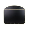 thumbnail image 5 of Tyler Dillon Arched Wall Mirror with Industrial Metal Frame 42"W x 36"H, 5 of 9