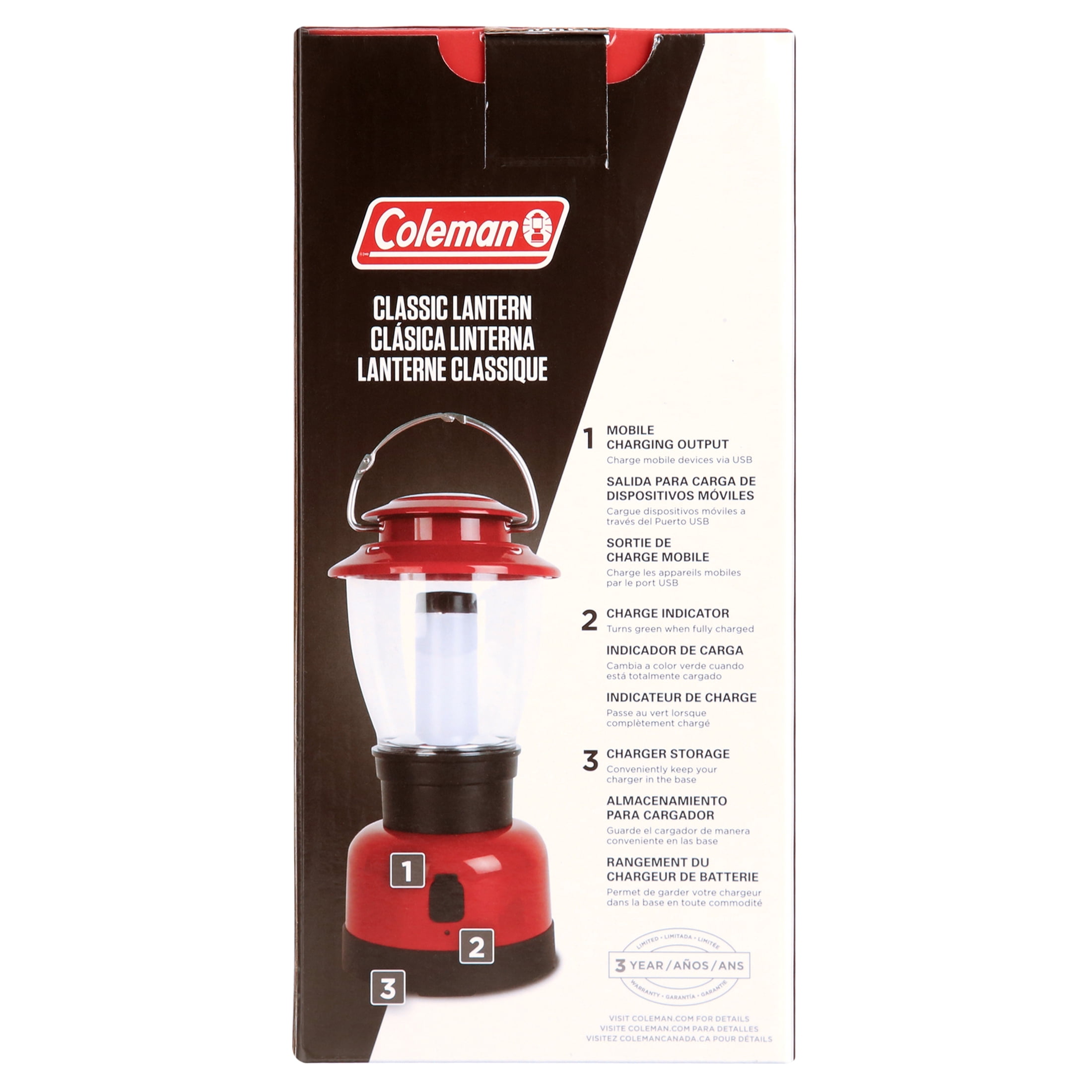 Coleman 400 Lumens Classic Rechargeable LED Lantern
