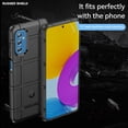 thumbnail image 2 of Super Shock Resistant for Samsung Galaxy M52 5G Case,Heavy Duty Shockproof Military Grade Drop Tested Case Super Sturdy Bumper Rugged Hard Phone Cover for Samsung Galaxy M52 5G HD Black, 2 of 7