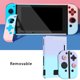 thumbnail image 5 of Reemplazo de la cubierta de la consola de la carcasa del agarre de la funda protectora de la PC del color degradado para el interruptor de Nintendo Inevent EL5713-03B, 5 of 6