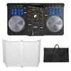 Hercules Universal DJ USB MIDI Bluetooth DJ Controller w/Interface/Pads+Facade