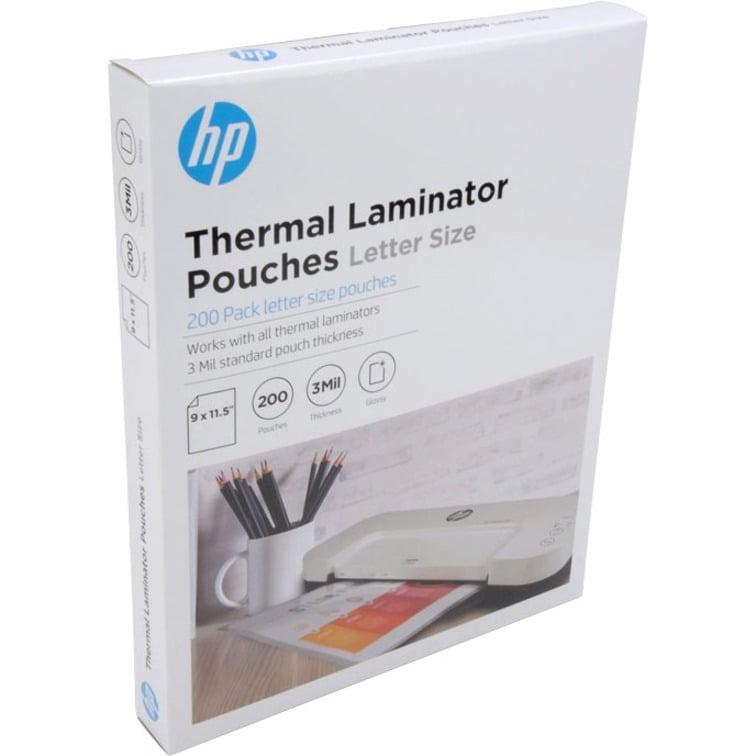HP S200 Laminator Pouches, 91013T