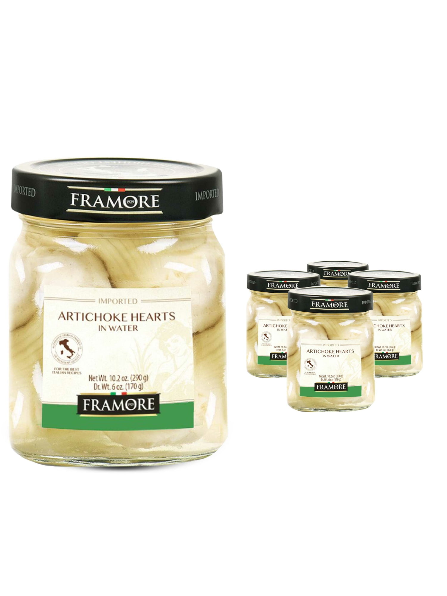 FRAMORE Jarred Artichoke Hearts in Water Mixed Vegetable AT30003X2