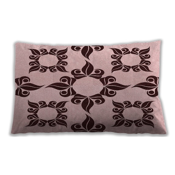 Ahgly Company Indoor Rectangular Contemporary Lumbar Throw Pillow, 13 inch by 19 inch