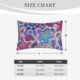 thumbnail image 6 of Naloa Cute Nautical Pillowcase, Throw Pillowcase, Wrinkle-Free, Stain-Resistant with Hidden Zipper for Bedroom Sofa - 20"x30", 6 of 9