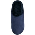 thumbnail image 6 of SLM Men's Bedroom Slippers Faux Fur Lined Non Skid House Shoes Warm, 6 of 7