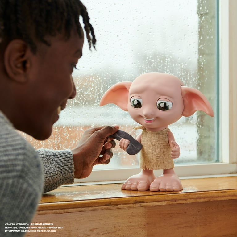 Wizarding World Harry Potter Interactive Magical Dobby Elf Doll with Sock over 30 Sounds Phrases 8.5 inch Kids Toys for Ages 6 and up
