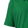 thumbnail image 5 of Mens Waffle Knited Polo Shirts Short Sleeve Quick Dry Jacquard Performance Moisture Wicking Casual Pocket Golf Shirts for Men Big and Tall Size M-3XL Green, 5 of 6