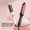 Pink, variant on CNV Luminous Ionic Thermal Styling Brush with Red Light Tech, Professional 1.25" Volumizer for Shine and Smoothing, Rapid PTC Heating Tool,