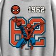thumbnail image 2 of Marvel - Spider-Man 62 Jersey - Women's Oversized Fleece Crew Sweatshirt, 2 of 4