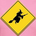 thumbnail image 3 of CafePress - Witch Warning Women's Value T Shirt - Women's Traditional Fit Dark T-Shirt, 3 of 4