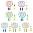 thumbnail image 5 of Kids Tennis Rackets, Soft Training Balls Badminton Shuttlecocks Tennis Racquets Set for Children Outdoor Indoor Sports, 5 of 8