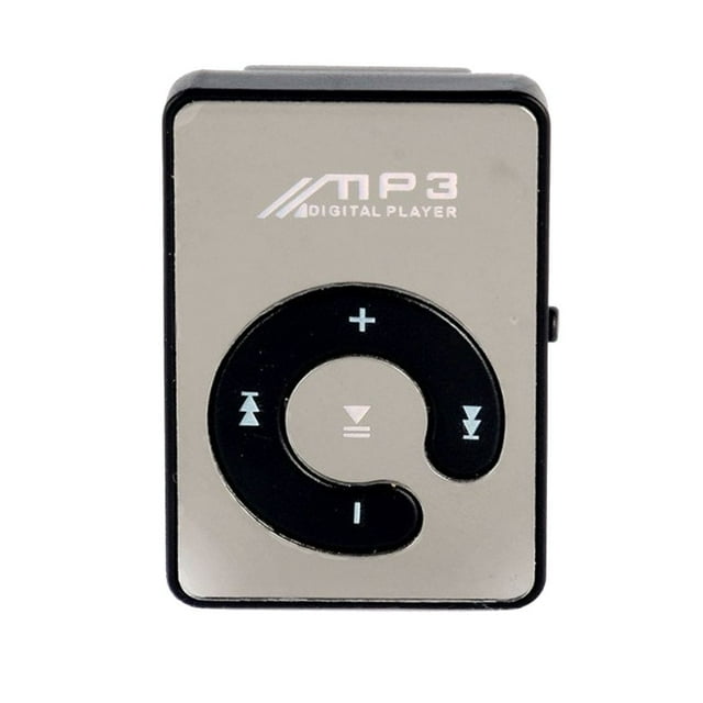 Reproductor de MP3 recargable mini Bearachild Negro