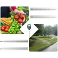 thumbnail image 4 of Soil Moisture Test Sensor Meter Water Monitor, Hygrometer for Gardening, Farming Planting,Black,No Batteries Required, 4 of 7