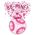 thumbnail image 2 of Boy's Star Wars The Last Jedi Valentine's Day BB-Mine Graphic Tee White Large, 2 of 5