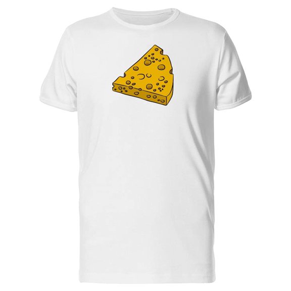 Colored Drawing Of A Cheese Tee Men's -Image by Shutterstock